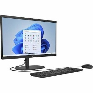 Refurbished: HP 22-dg0340 21.45" FHD All-in-One Desktop Intel Core N200 8GB 512GB Win11H - Manufacturer Refurbished - 1 of 4