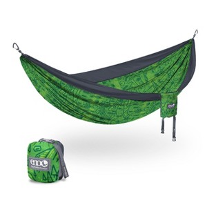 ENO, Eagles Nest Outfitters DoubleNest Print Lightweight Camping Hammock, 1 to 2 Person - 1 of 4