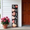 HomeRoots 36" Black White And Pink Solid Wood Be Mine Valentine's Day Porch Sign - 2 of 4