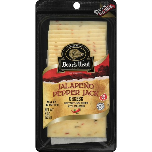 Boar's Head Pepper Jackcheese - 8oz : Target