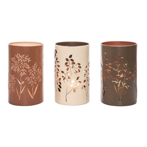 Res Tall C/h W/floral Leaf Pattern Set O : Target