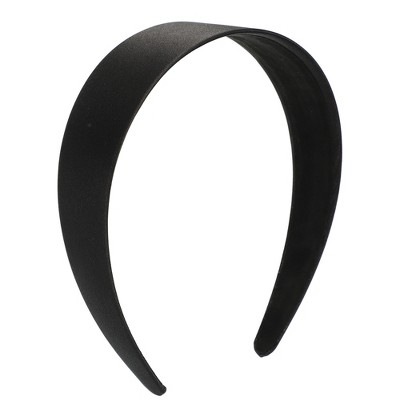 Unique Bargains Girl's Satin Headband 1.57" Wide 1 Pc