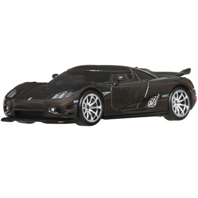 Koenigsegg CCXR Dark Gray Metallic "Fast Five" (2011) Movie "Fast & Furious" Series Diecast Model Car by Hot Wheels