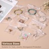 Unique Bargains Necklace Ring Earring Storage Self-Seal Transparent Jewelry Bags 25 Pcs - 4 of 4