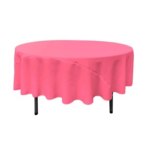 Slickblue Polyester Poplin Round Tablecloth 41 Different Colors 7 Sizes - 1 of 1