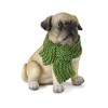 Winter Dog Figurine with Hat and Scarf Accent (Set of 12) - 2 of 4