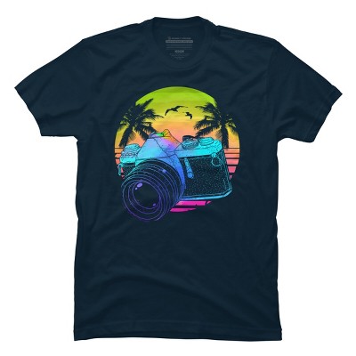Men's Design By Humans Retro Photography By clingcling T-Shirt