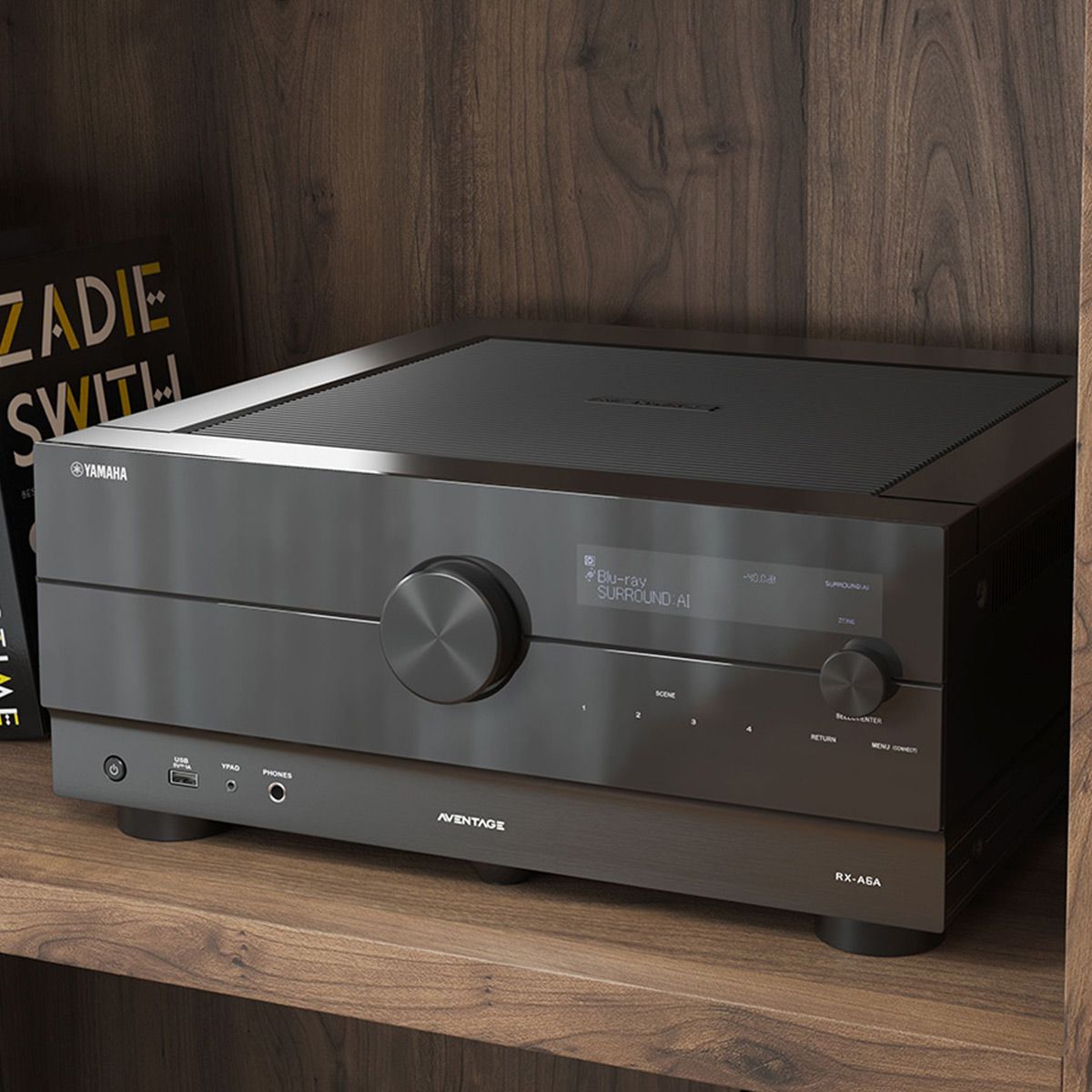 Yamaha RX-A6A AVENTAGE 9.2 Channel AV Receiver with AudioQuest SKY 3m HDMI Cable - thumbnail 2