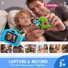 Joyfy 1080P HD Kids Digital Camera with Cute Silicone Case, Birthday Gifts for Boys 3-10 Year Old, Selfie Video Camera with 32GB SD Card (Dinosaur) - 2 of 4