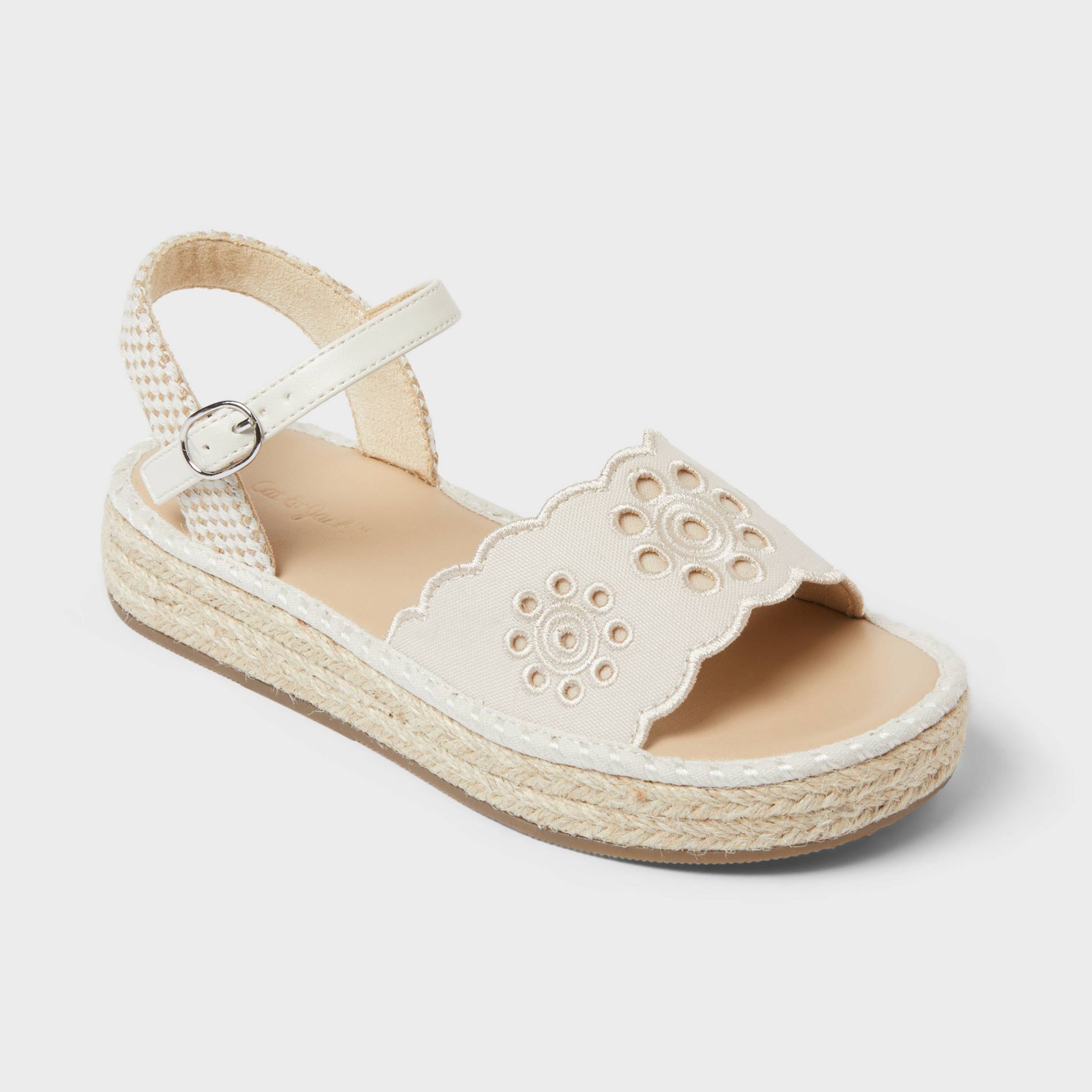 Kids' Vera Casual Sandals - Cat & Jack™ Cream