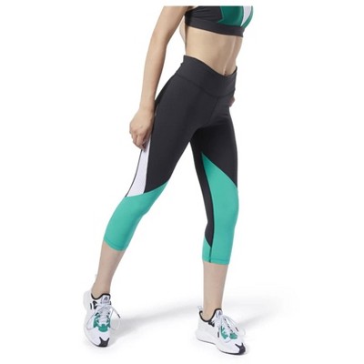 Reebok Womens Lux Stretch Compression Athletic Pants