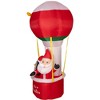 Northlight Lighted Inflatable Feliz Navidad Hot Air Balloon Outdoor Christmas Decoration - 7' - 3 of 4