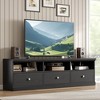 TV Stand for TV up to 80 Inches, Entertainment Center with Storage Drawer and Open Shelves, TV Console Unit for Living Room Bedroom - 2 of 4