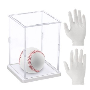 Unique Bargains Acrylic Dustproof Figure Doll Model Collectible Display Box - 1 of 4