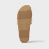 Women's Chloe Raffia Footbed Slide Sandals - Universal Thread™ - 4 of 4