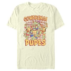 Men's Teenage Mutant Ninja Turtles Distressed Cowabunga Dudes T-Shirt - 1 of 4