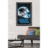 Trends International NFL Carolina Panthers - Neon Helmet 23 Framed Wall Poster Prints - 2 of 4