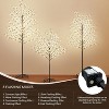 Docred LED Lighted Trees for Christmas Warm Light Metal Twinkling Tree 8 Lighting Modes Waterproof Indoor Outdoor Holiday Party Home Yard Patio Decor - 4 of 4