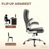 Racxily Desk Chair with Padded Arms,Executive Office Chair,Adjustable Height and Tilt Function - 3 of 4