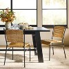 2pk Woven Metal Dining Chair - Threshold™ designed with Studio McGee - 2 of 4
