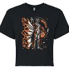 Women's - Star Wars - Darth Vader Grip On The Galaxy Cropped Graphic T-Shirt - 2 of 4