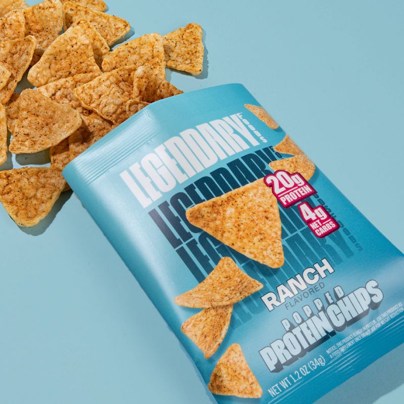 Legendary Foods Popped Chips - Ranch - 4.8oz, 4 of 6