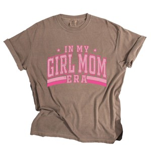 Simply Sage Market Girl Mom Era Varsity Garment Dyed Tee - 1 of 4