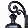 Vaxcel Aberdeen 1 - Light Wall Light in  Shiny Black - 3 of 4