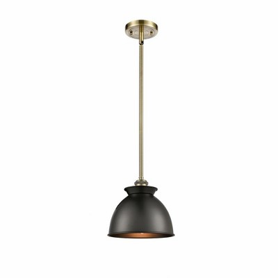 Adirondack - 1 Light Mini Pendant In Industrial Style-10 Inches Tall and 8.13 Inches Wide
