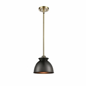 Adirondack - 1 Light Mini Pendant In Industrial Style-10 Inches Tall and 8.13 Inches Wide - 1 of 1