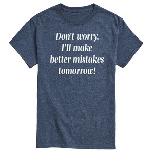 Men's - Instant Message - Better Mistakes Tomorrow Short Sleeve Graphic T-Shirt - 1 of 4