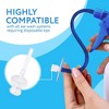 Impresa 25-Pack of Ear Washer Disposable Tips/Replacement Ear Wash Tubes, Compatible with Doctor Easy (TM) Elephant & Rhino Ear - 4 of 4