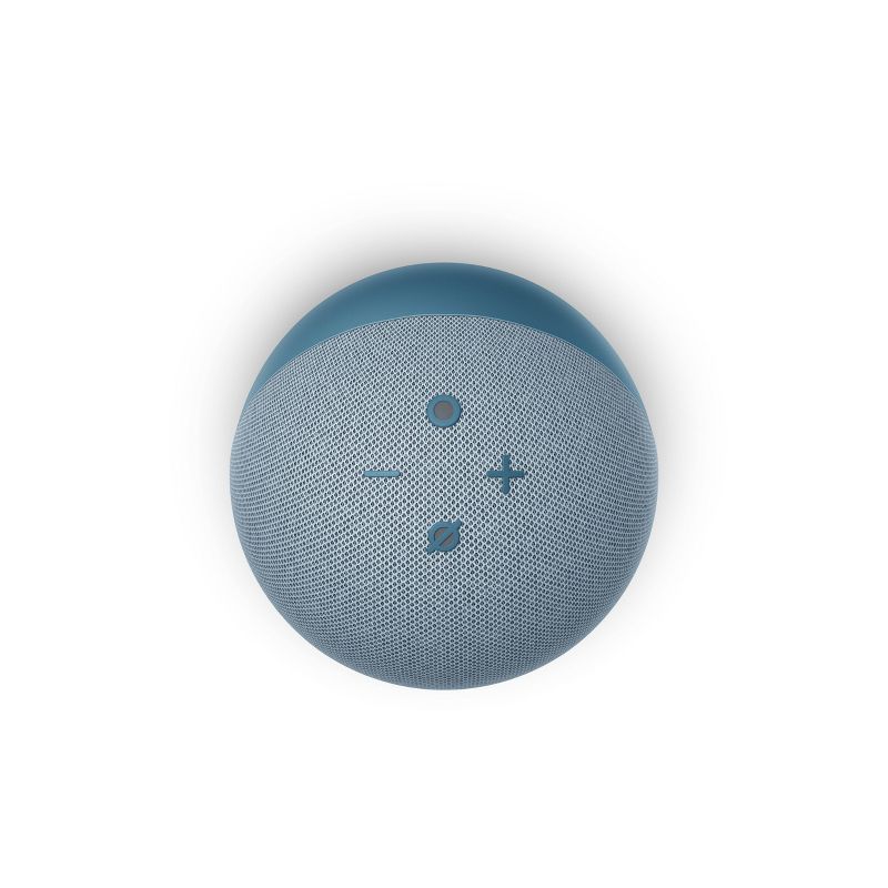 Amazon Echo Dot (4th Gen) - Smart Speaker with Clock and Alexa - Twilight Blue, 4 of 10