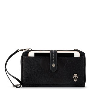 Sakroots Women's Smartphone Crossbody Black Spirit Desert Quilted - 1 of 4