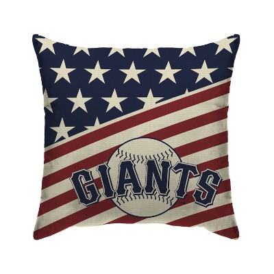 MLB San Francisco Giants Americana Decorative Throw Pillow