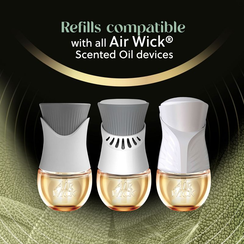 Air Wick Scented Oil Air Freshener - White Sage &#38; Mahogany - 2ct, 4 of 7