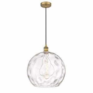 Athens Water Glass - 1 Light Pendant In Industrial Style-15.88 Inches Tall and 13 Inches Wide - 1 of 1