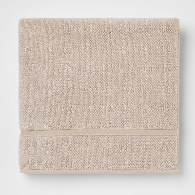 Performance Texture Bath Sheet Tan - Threshold™