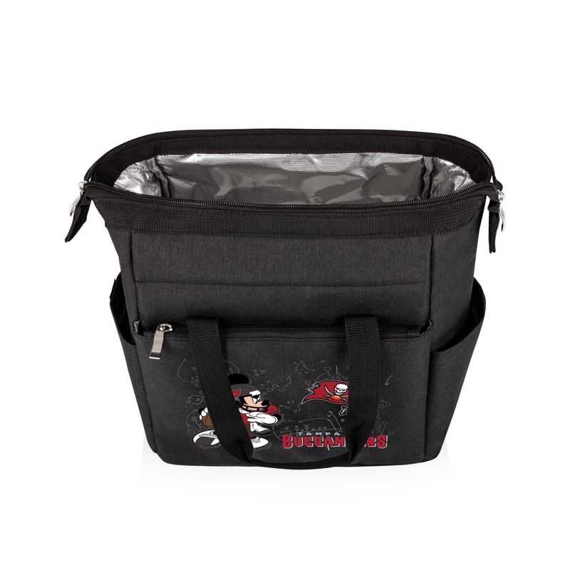 NFL Tampa Bay Buccaneers Mickey Mouse On The Go Lunch Cooler - Black, 2 of 6