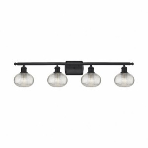 Ithaca - 4 Light Bath Vanity In Industrial Style-8 Inches Tall and 36 Inches Wide - 1 of 1