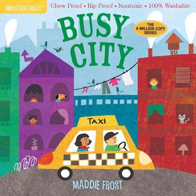 Indestructibles: Busy City - (Hardcover)