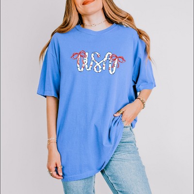 Simply Sage Market USA Cursive Coquette Garment Dyed Tee