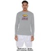 University of Wisconsin-Stevens Point Adult Sport Long Sleeve Shirt Primary Logo, Athletic Heather - 3 of 4