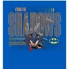 DC x Sonic the Hedgehog From The Shadows Shadow X Batman Yellow Outline Adult Long Sleeve Hoodie - 2 of 2
