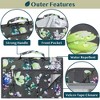 PAVILIA Hanging Toiletry Bag Women Men, Travel Kit Foldable Waterproof Organizer, Roll up Cosmetics Makeup Essentials Jewelry Case - 4 of 4