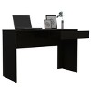 INFURNIC Desks Writing Computer Desk with One Drawer Spacious Work Surface Easy Assembly, Black, 17.7"*43.32"*29.5" - 3 of 4