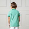 Hope & Henry Boys'  Short Sleeve Knit Pique Polo Shirt, Kids - 4 of 4