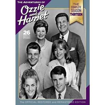 The Adventures Of Ozzie And Harriet: The Complete Season Thirteen (dvd ...