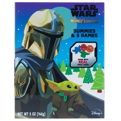 Star Wars Mandalorian Holiday Gummies and Games - 5oz