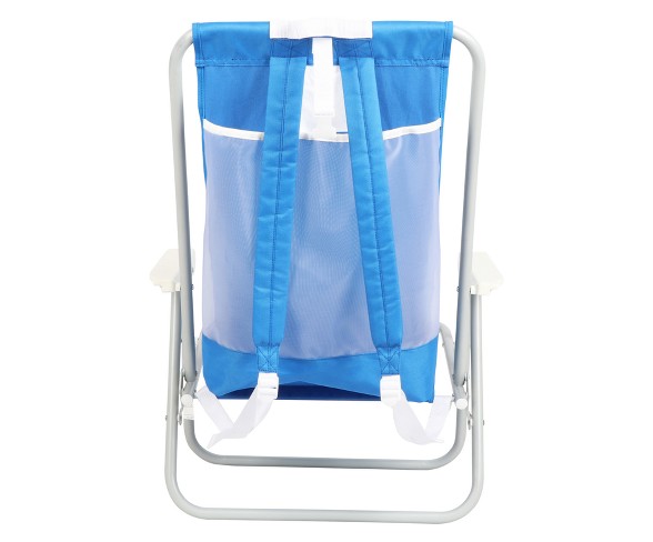 Outdoor Portable Chair - Blue - Evergreen